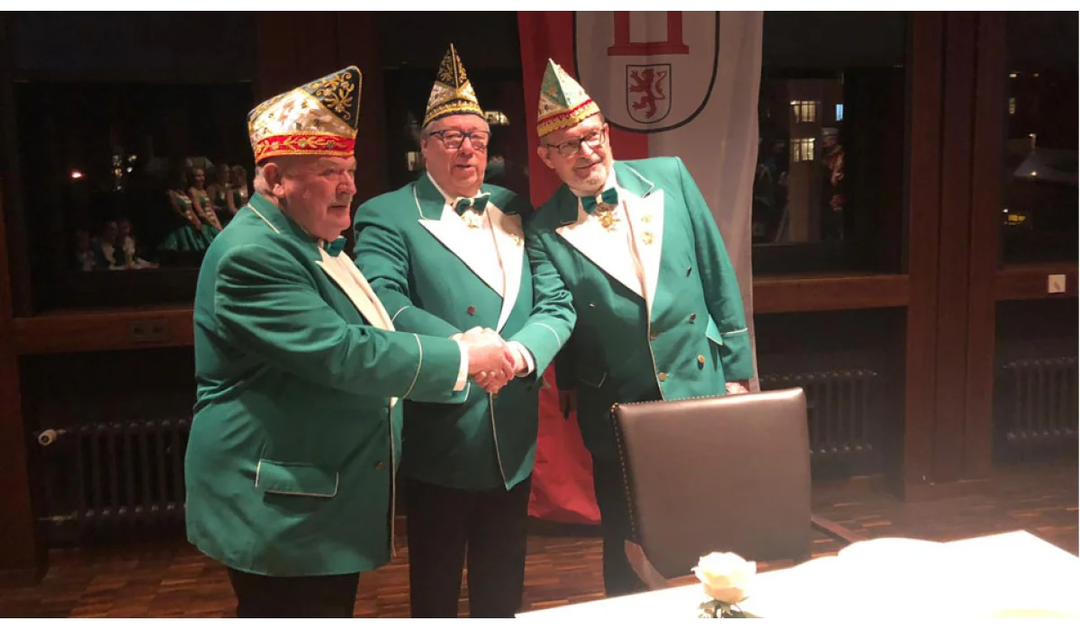 Eintrag ins Goldene Buch