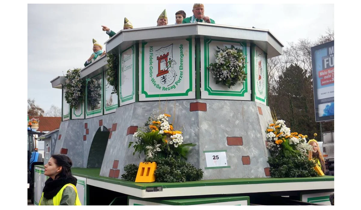 Porzer Rosensonntagszug bricht alle Rekorde Porzer Rosensonntagszug bricht alle Rekorde