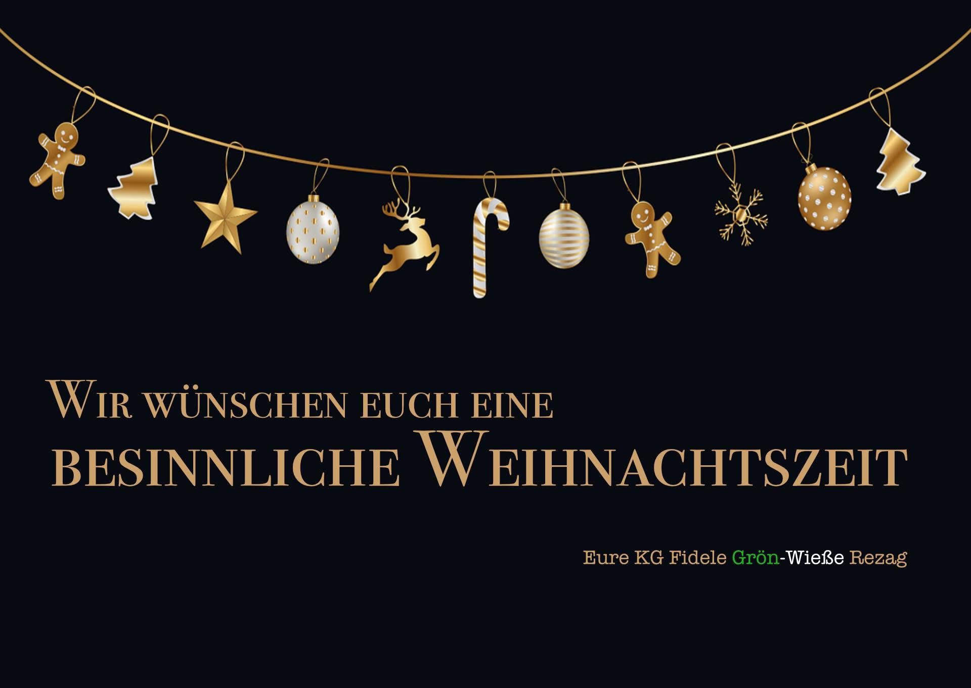 Frohe Weihnachten